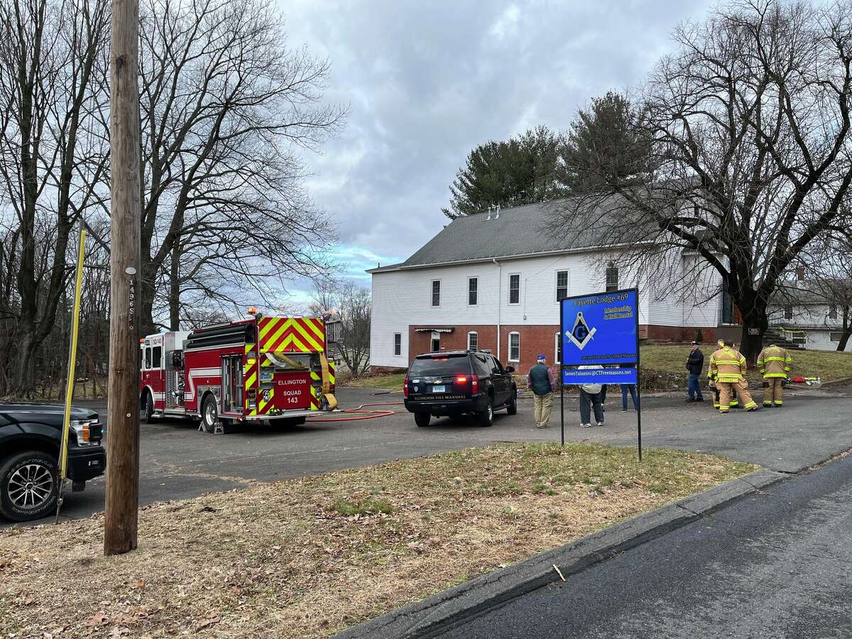 State police man wanted in arson of Ellington Masonic Lodge