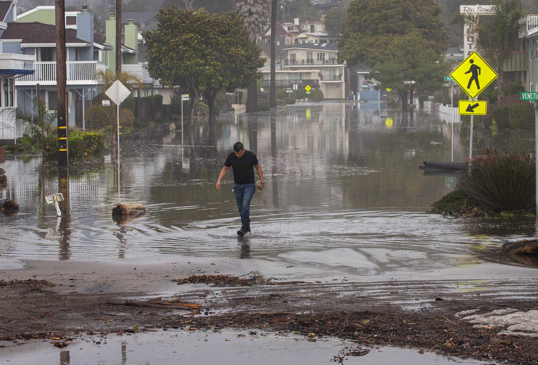 California water officials say they are prepared for record flooding as  rain continues