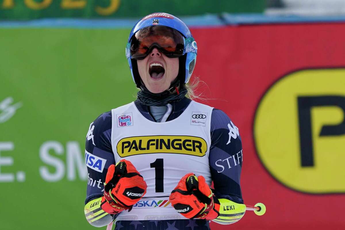 31) Switzerland's Lara Gut-Behrami wins women's super-G, while