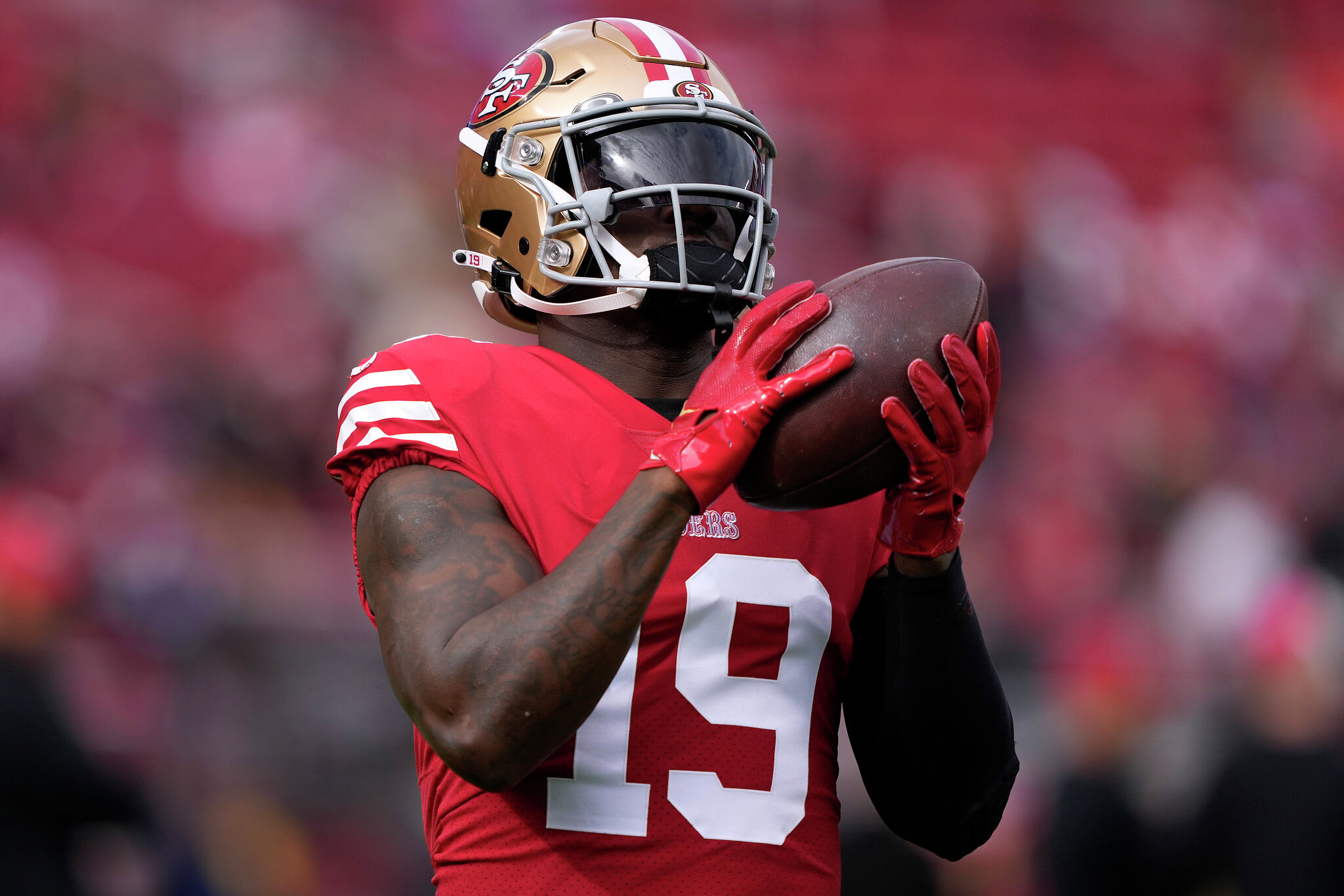 OurSF49ers on X: #49ers WR Deebo Samuel is locked in for this