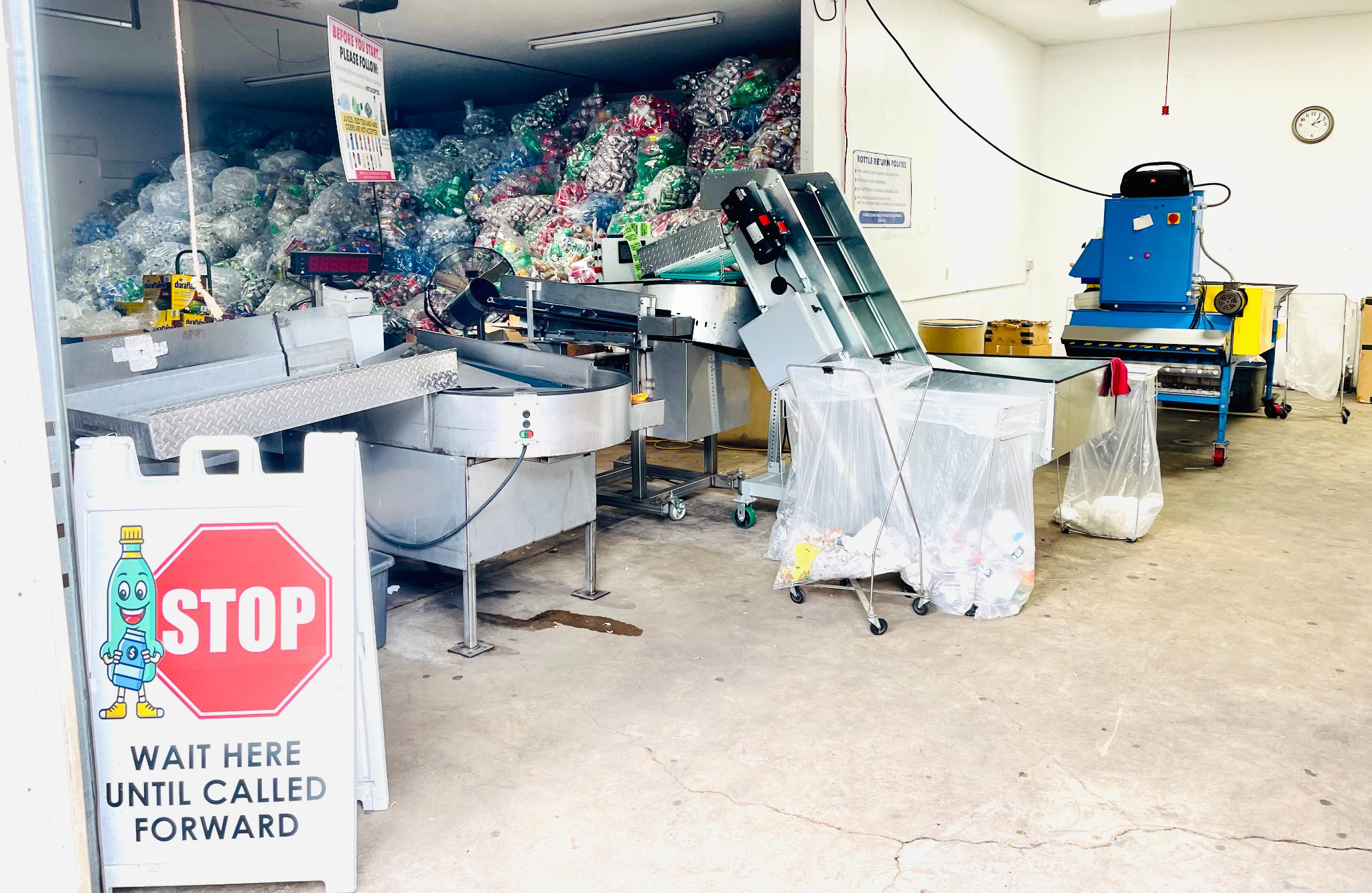 Middletown bottle redemption center produces cleaner recyclables