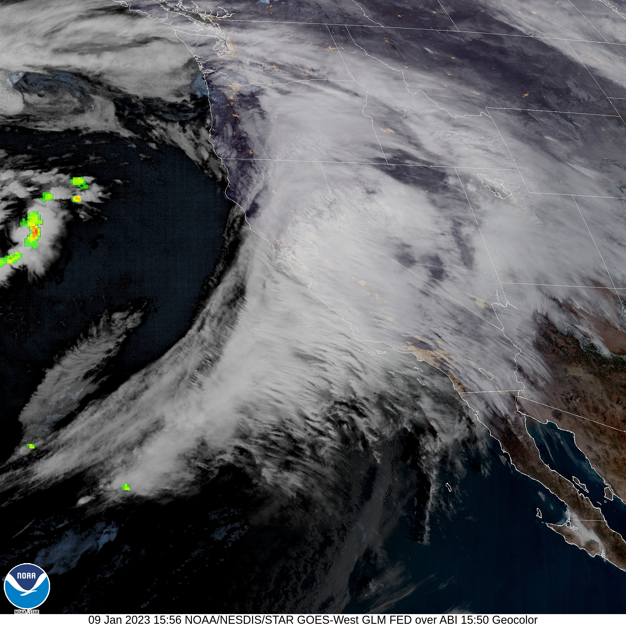 Hurricane-force wind gusts blow through California as part of the 'bomb  cyclone' hitting the coast