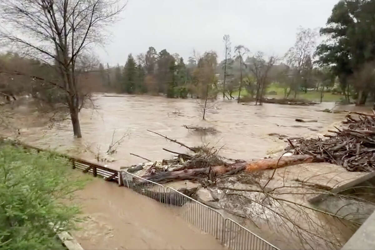 Flooding in Santa Cruz County amid latest Calif. storm