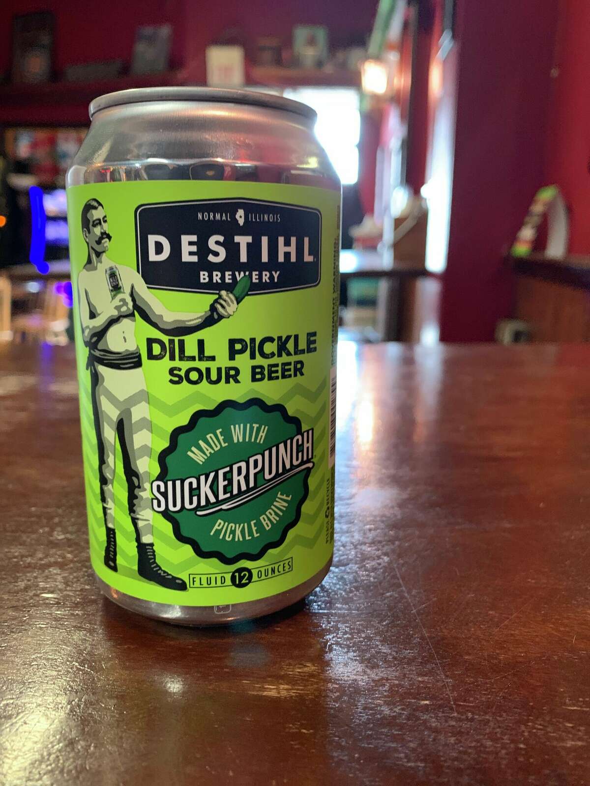 DESTIHL promises bold flavor with its Dill Pickle Sour Beer — and delivers a little too well.