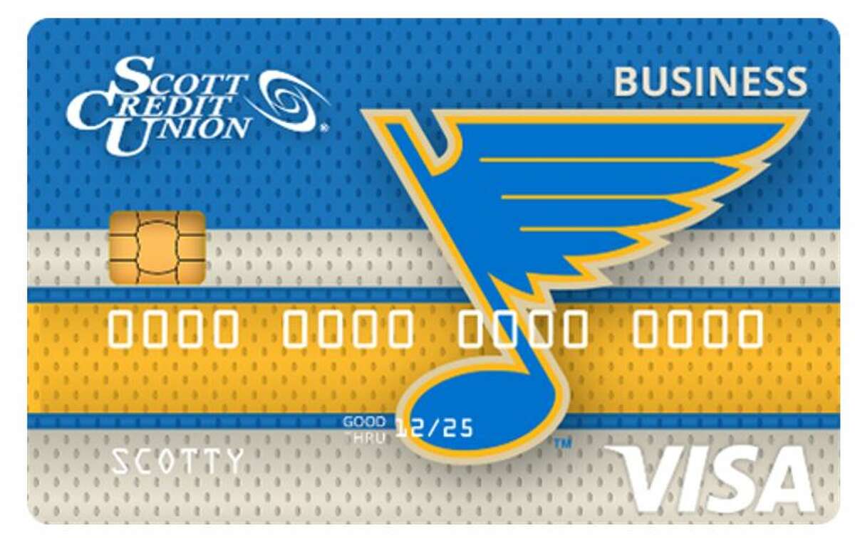Scott Credit Union is now offering a St. Louis Blues credit card.