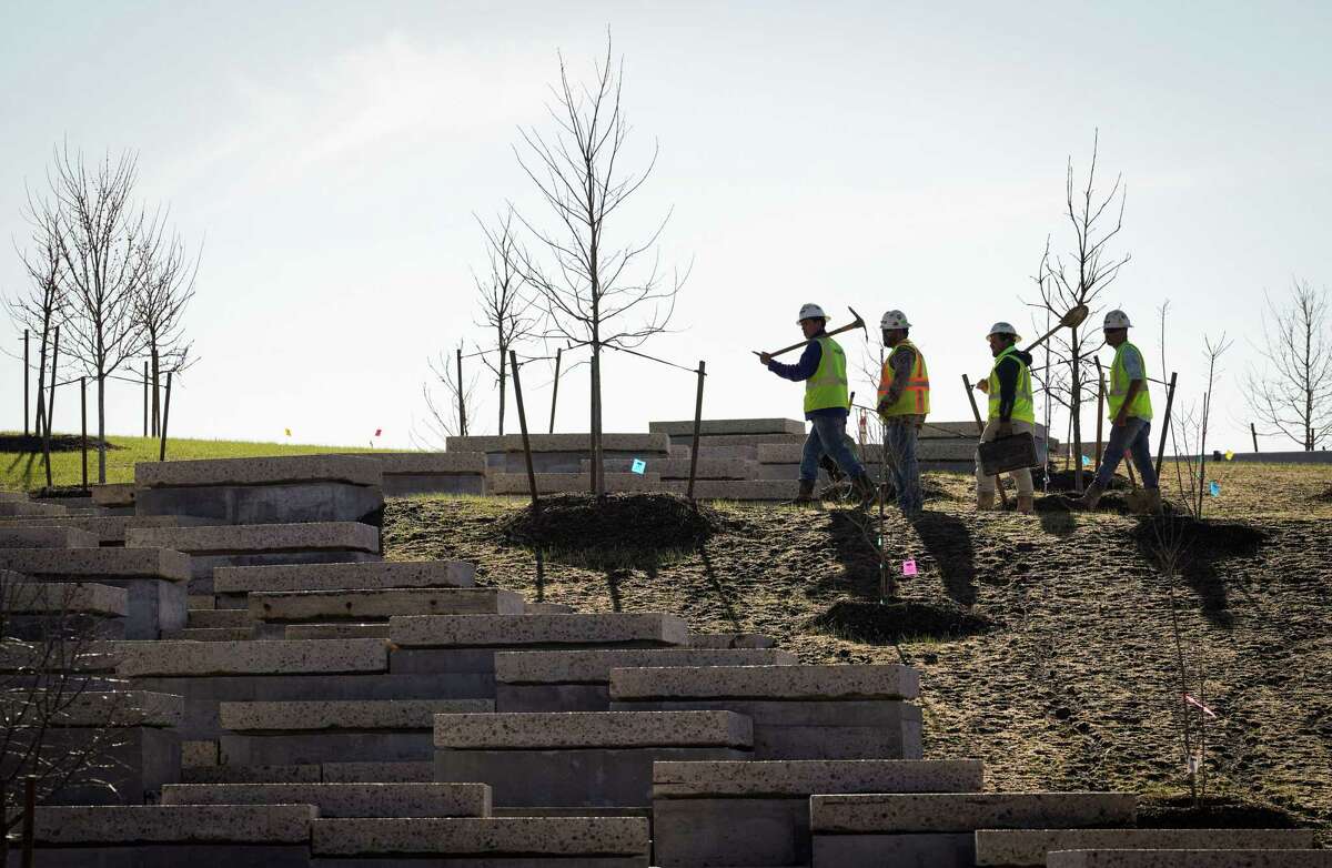 Memorial Park's land bridge will open next month with 'Biggest