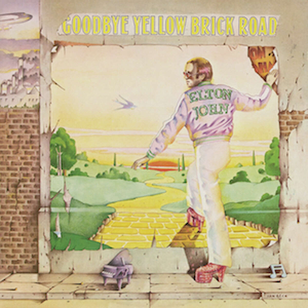 Elton John's “Goodbye Yellow Brick Road” reached No. 1 a month after its Oct. 5, 1973, release and stayed there for the rest of the year.