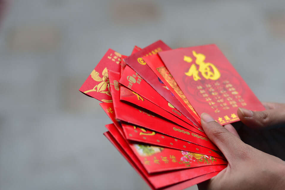 48 Stucks Red Packets, New Year Red Enveloppen, Traditionele Chinese