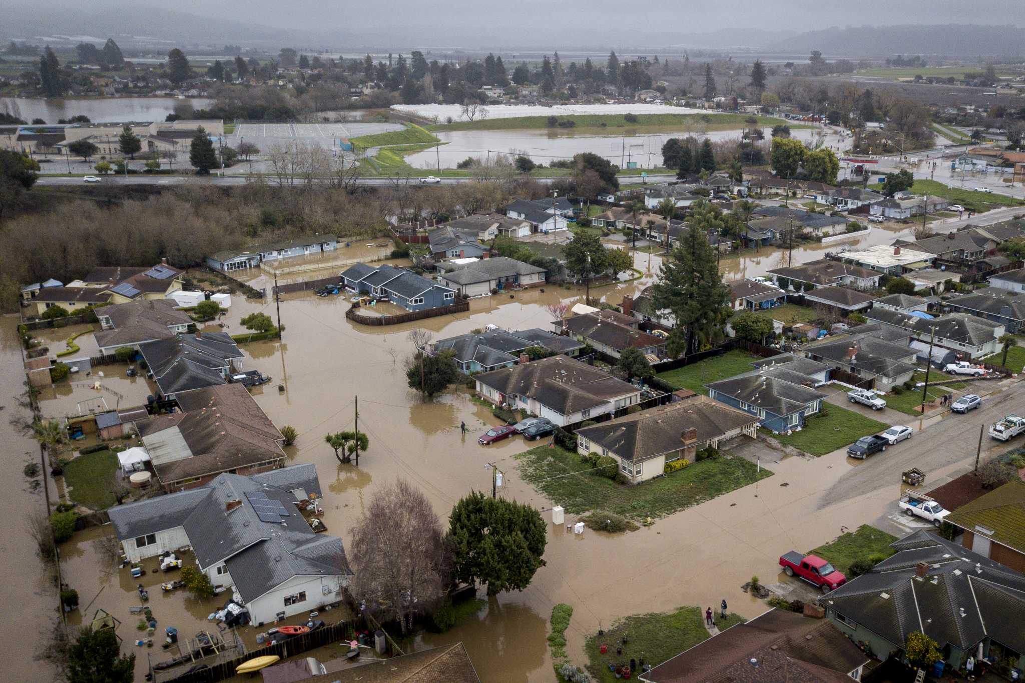 California storm Storms have taken 14 lives in state Newsom says