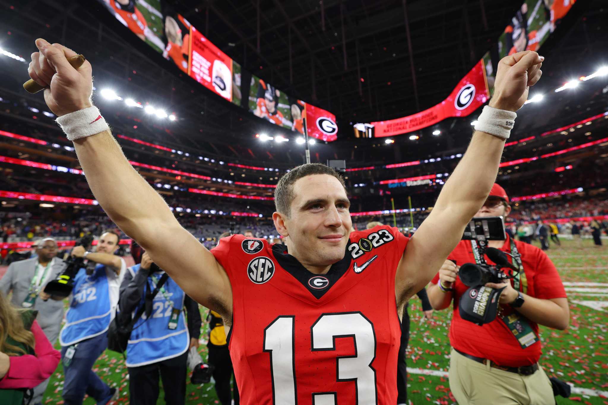 Most points scored in a College Football Championship game: Georgia creates  history in blowout vs. TCU