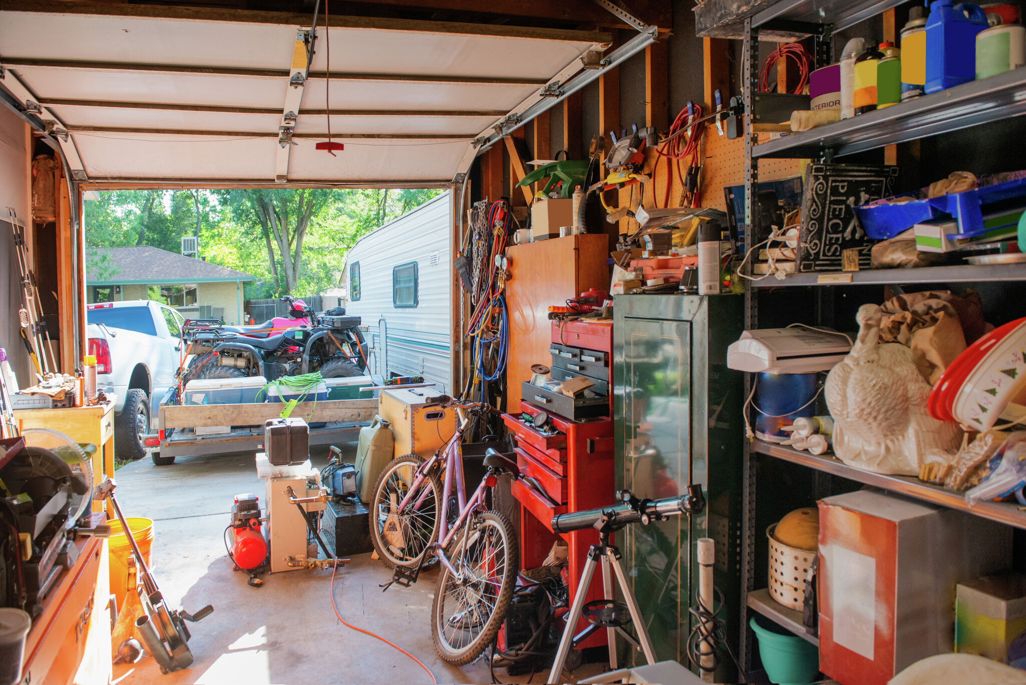 Garage Organization: Tackling Our Crazy Mess of a Garage - Driven by Decor