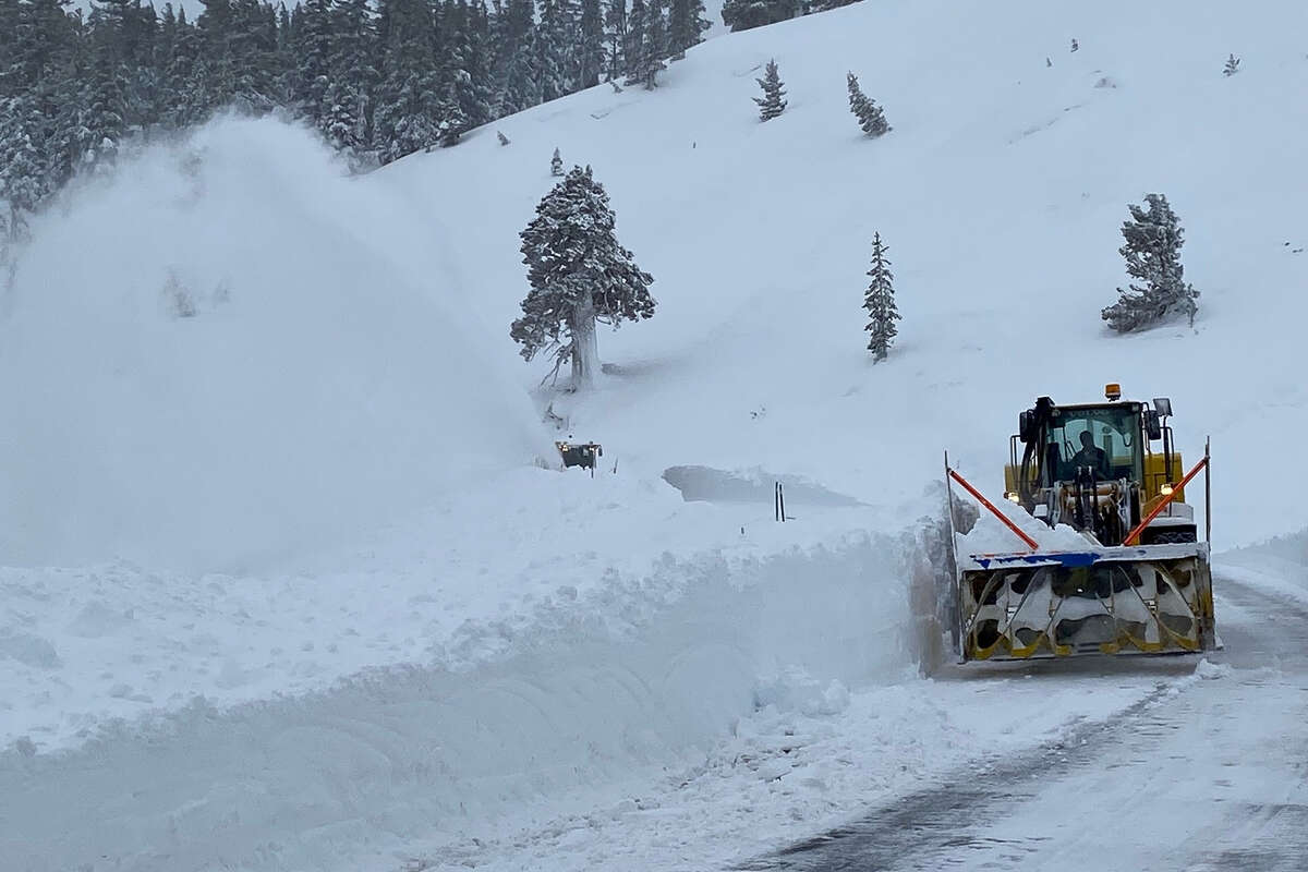 Caltrans has been employing avalanche control measures & snow removal equipment to safely reopen SR-88 at Carson Spur & Carson Pass. Jan. 10, 2023