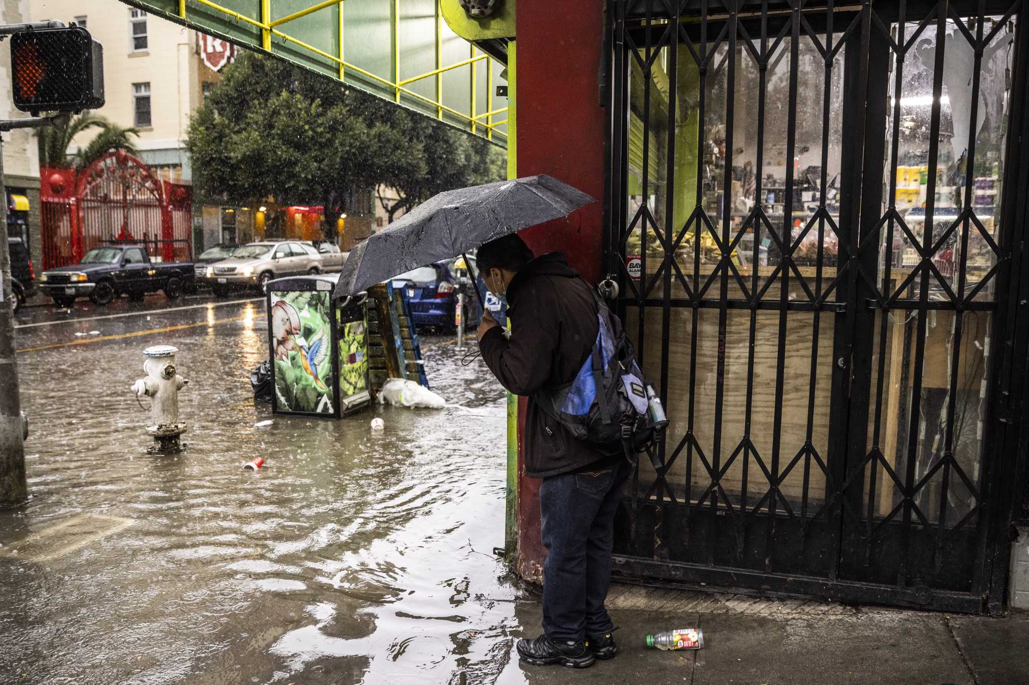 California storm: 17 dead as thunderstorms pound with lightning, hail