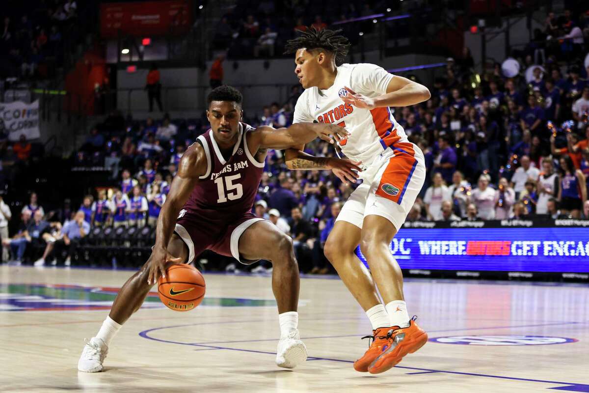 Henry Coleman III, left, and Texas A&M know defense will be the key to slowing down No. 20 Missouri today when the Tigers pay a visit to Reed Arena.