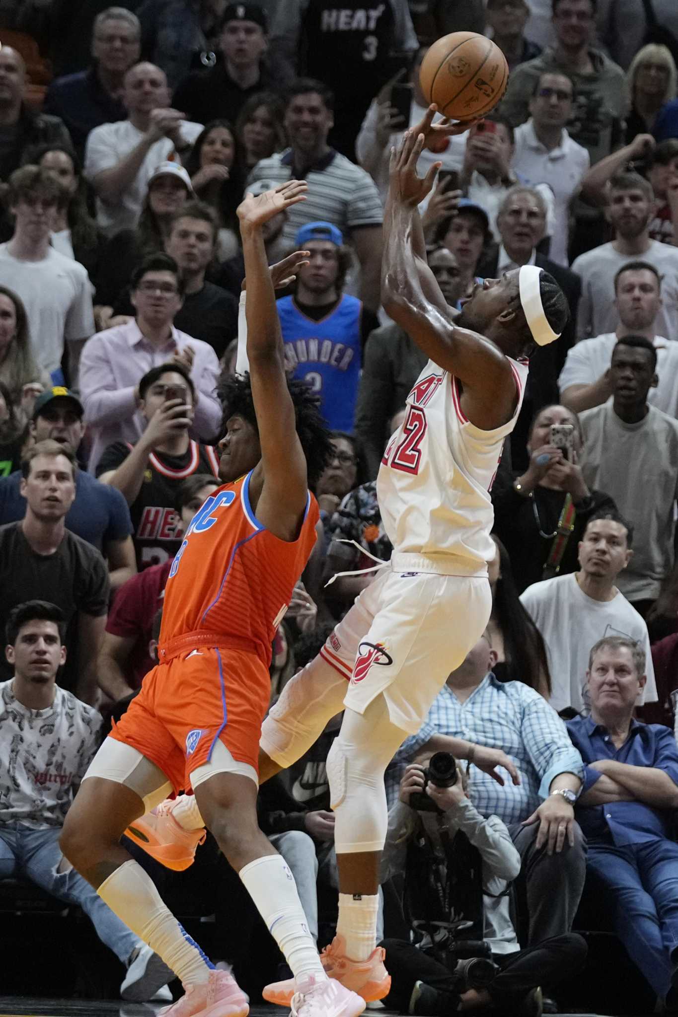 Butler, Heat break free throw record in win over Thunder