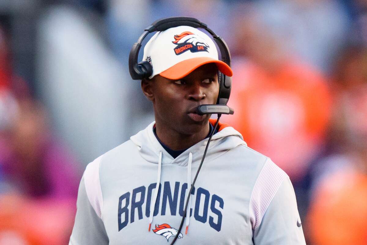 The Houston Texans interviewed the Denver Broncos Defensive Coordinator  Ejiro Evero for the head coaching position.