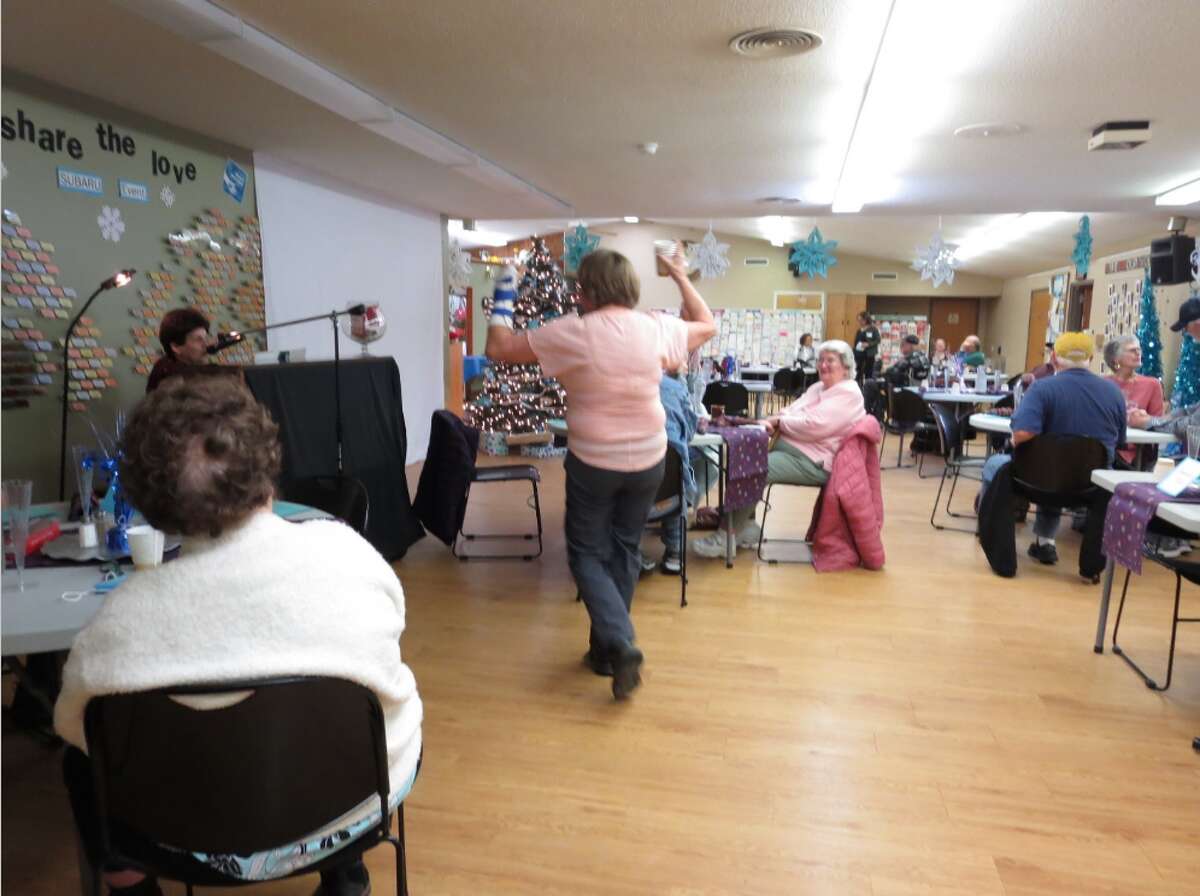 Seniors at the Mecosta County Commission on Aging enjoy regular entertainment during lunches and other special events.
