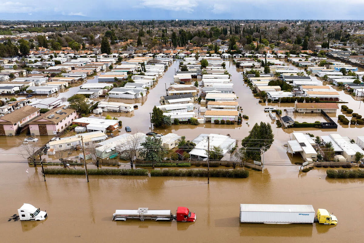 California Storms Town Remains Under Evacuation Order