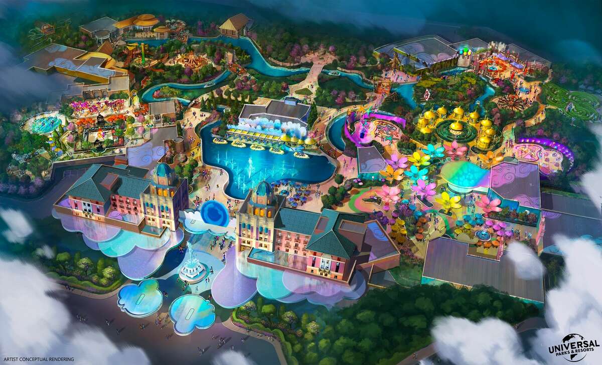 Universal Studios park renderings.