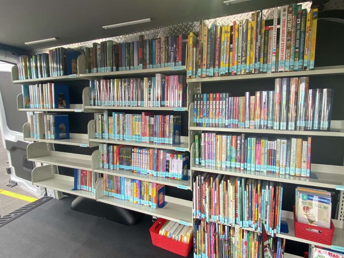 Bad Axe District Library bookmobile is on the road