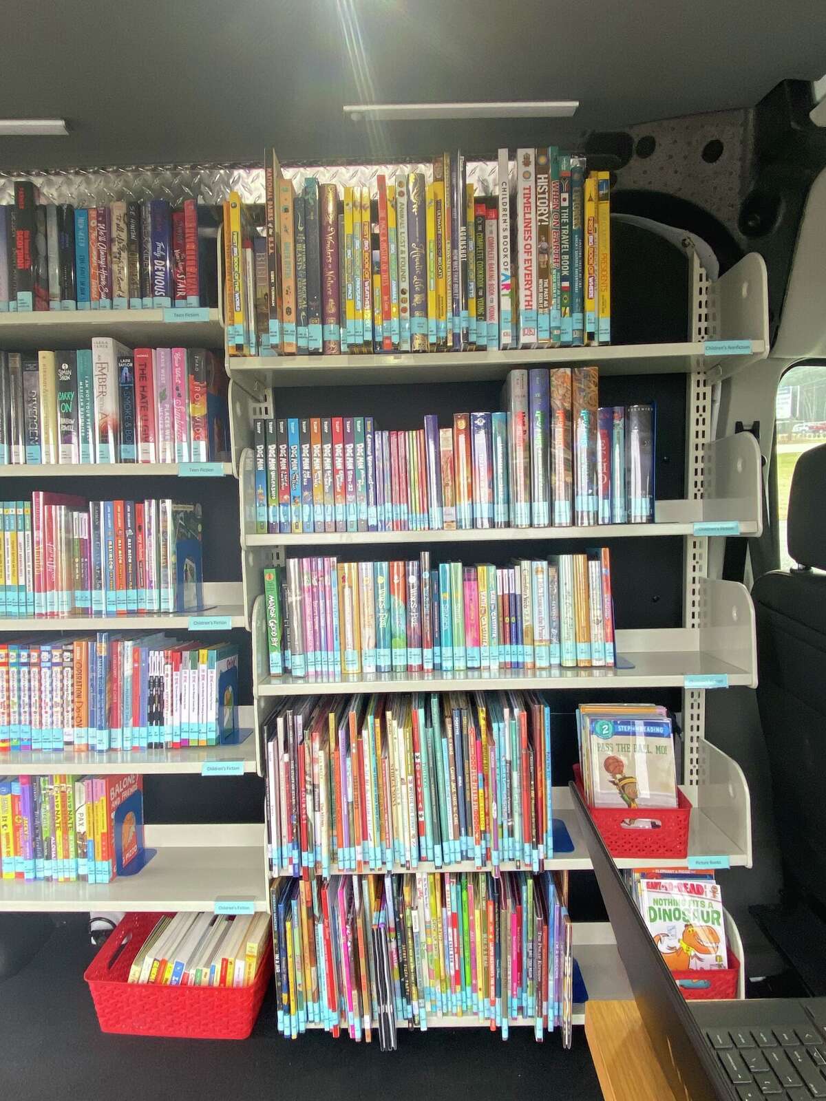 Bad Axe District Library bookmobile is on the road