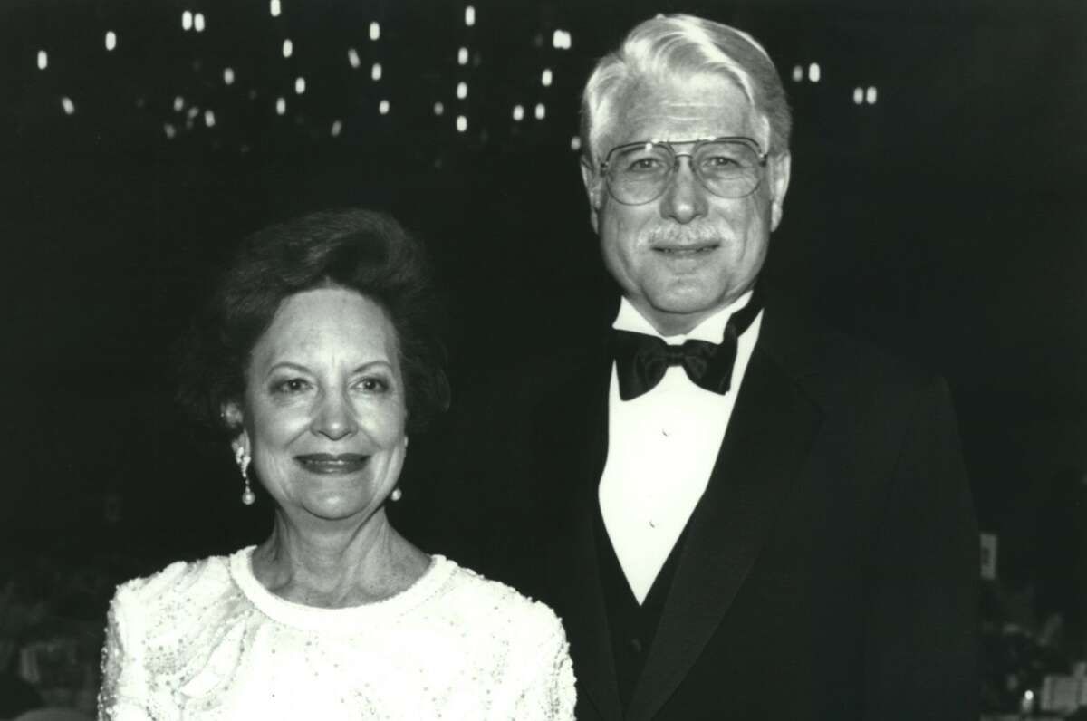 Clifton Bolner is shown with wife Rosalie in 1994. Bolner founded Bolner's Fiesta Brand spices and seasonings in San Antonio in 1955. Bolner died Jan. 10, 2023, at age 94. Rosalie died in 2008.