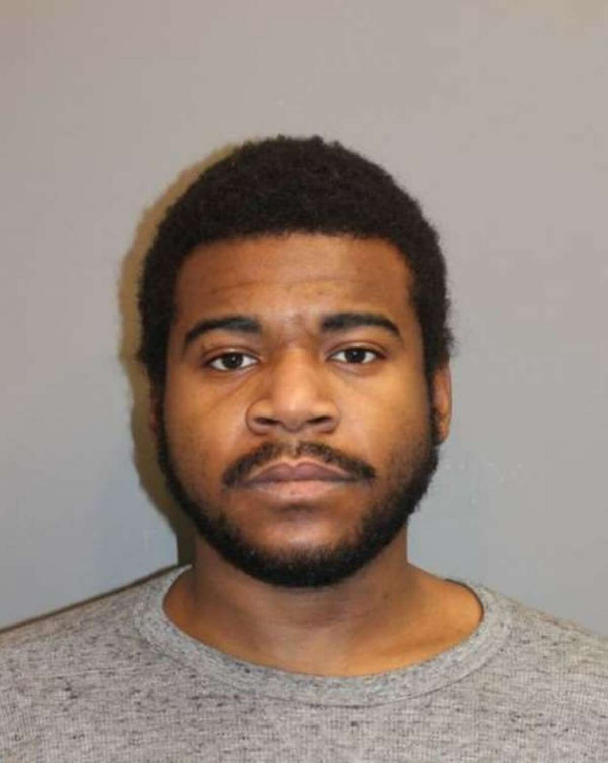 Desmond McFarlane, 25, and Troy Leigh Robert Brannen, 26, both of Norwalk, were charged with criminal attempt to commit first-degree assault, conspiracy to commit first-degree assault, first-degree reckless endangerment and illegal discharge of a firearm for allegedly shooting at a third party on Garner Street Friday, according to Norwalk police. McFarlane is pictured.