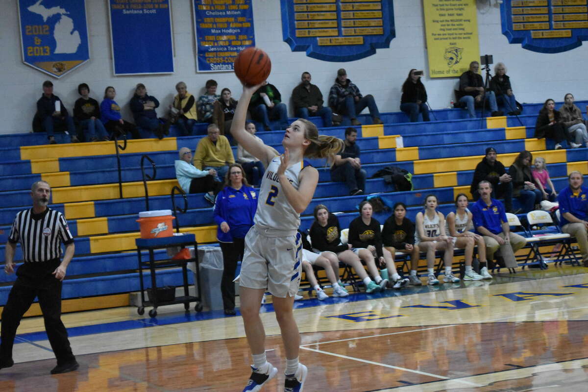 Evart girls basketball beats McBain Northern Michigan Christian