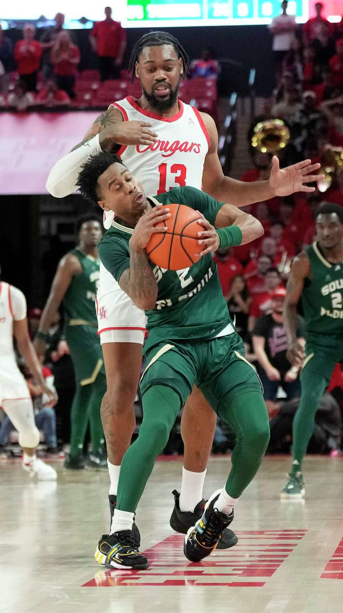 University of Houston basketball Vintage Marcus Sasser returns