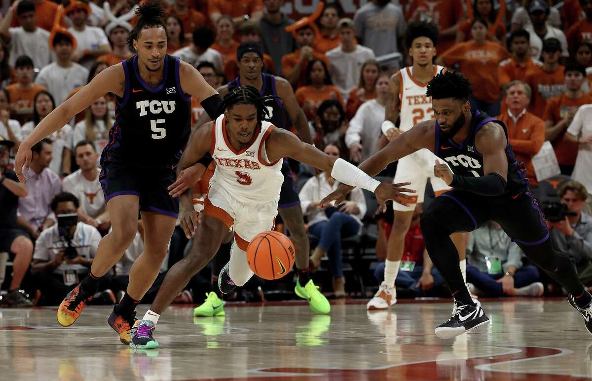 Marcus Carr and Texas clawed back to beat TCU in January. The Longhorns head to Fort Worth for a Wednesday rematch still holding onto a shot to win the Big 12 regular-season title.