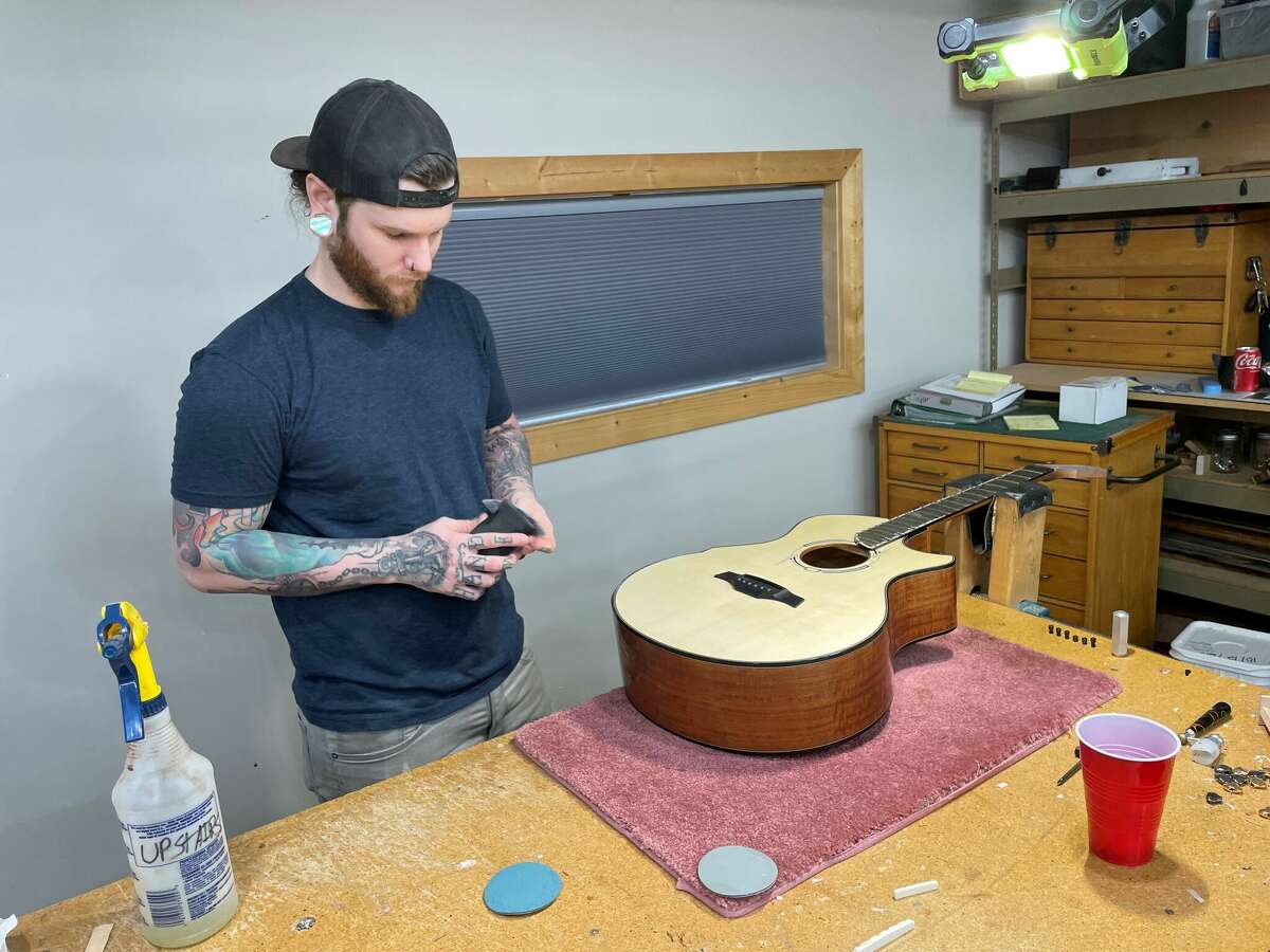 Galloup Guitars Big Rapids teaches lutherie magic to students