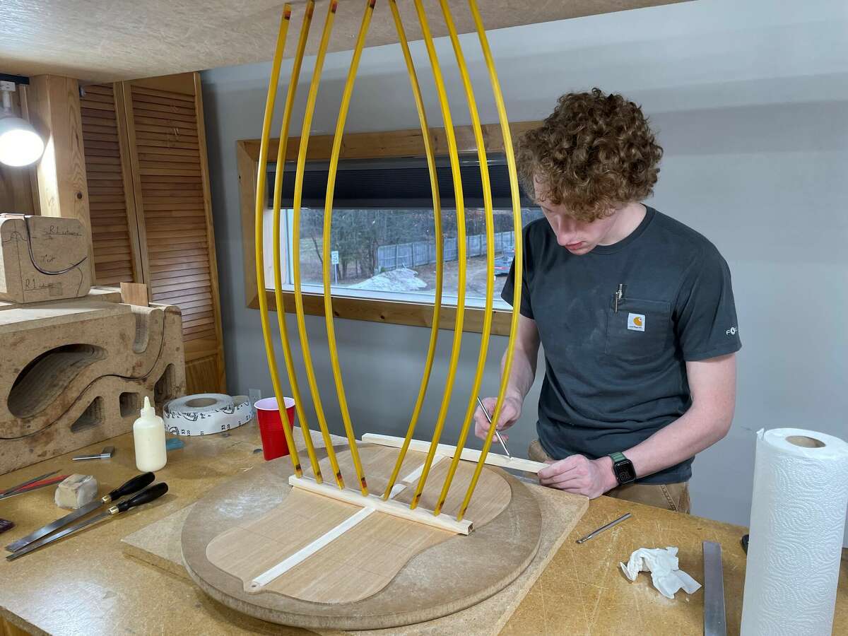 Galloup Guitars Big Rapids teaches lutherie magic to students