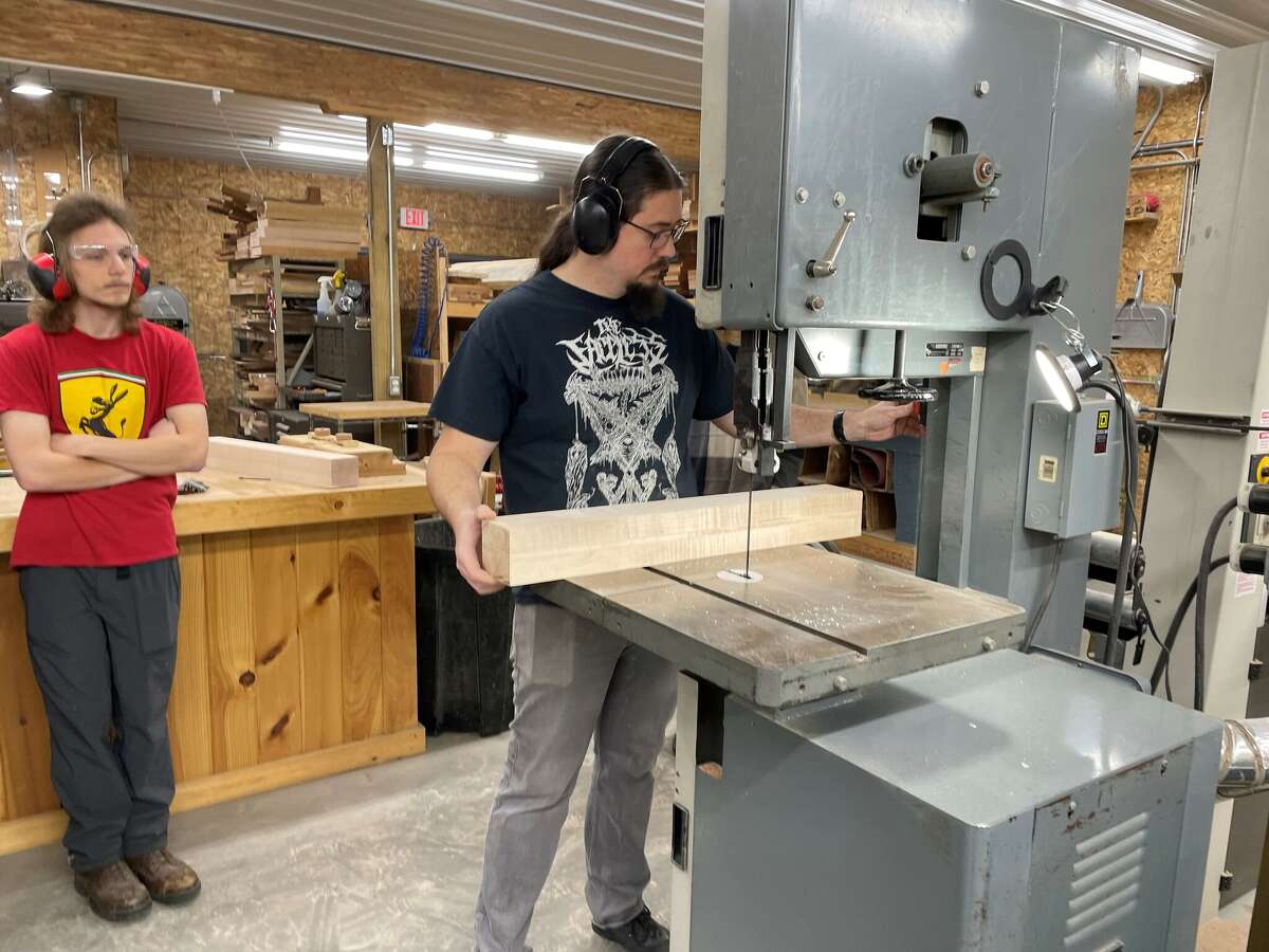 Galloup Guitars Big Rapids teaches lutherie magic to students