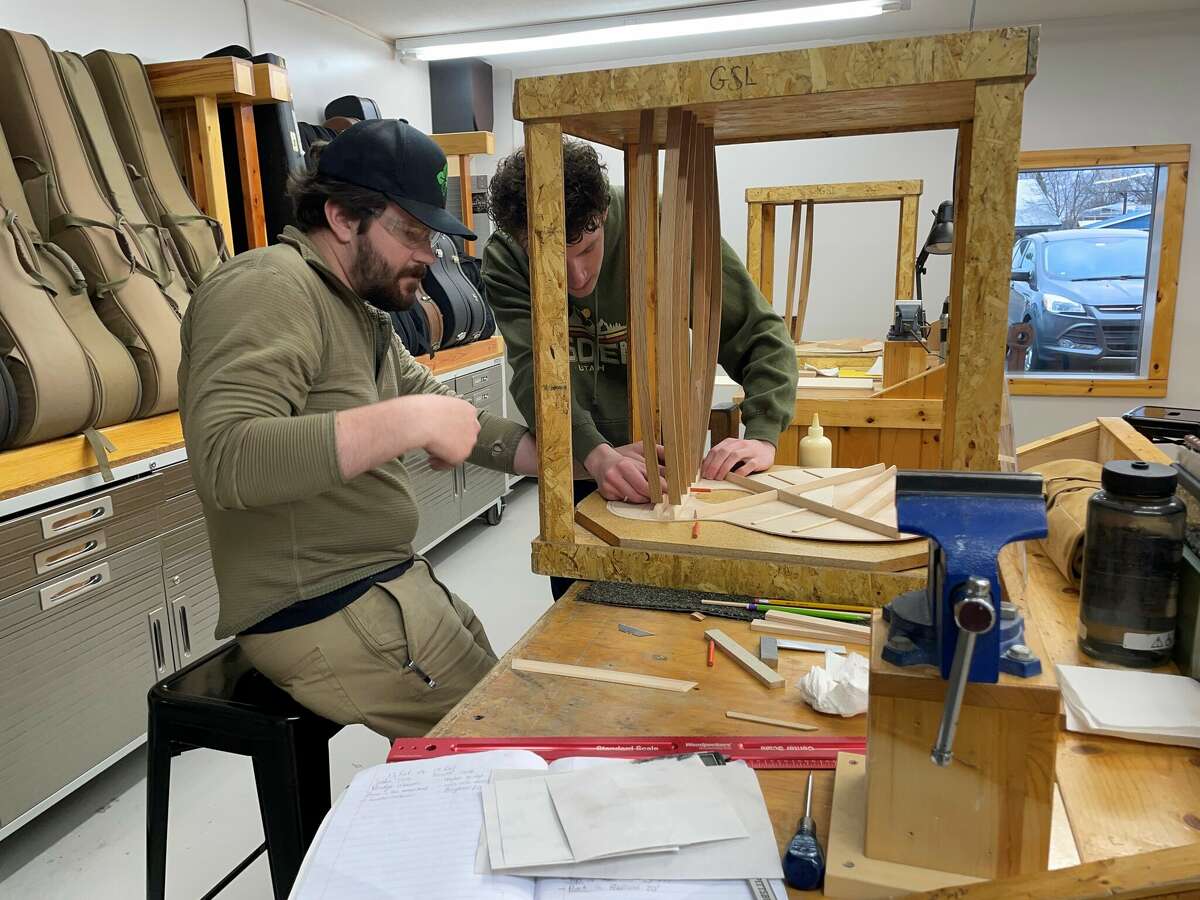 Galloup Guitars Big Rapids teaches lutherie magic to students