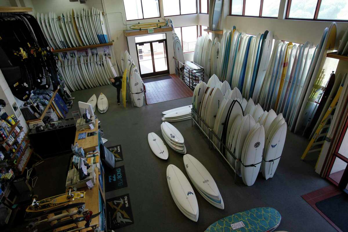 Wise Surfboards offered hundreds of surfboards, gear and skateboards.