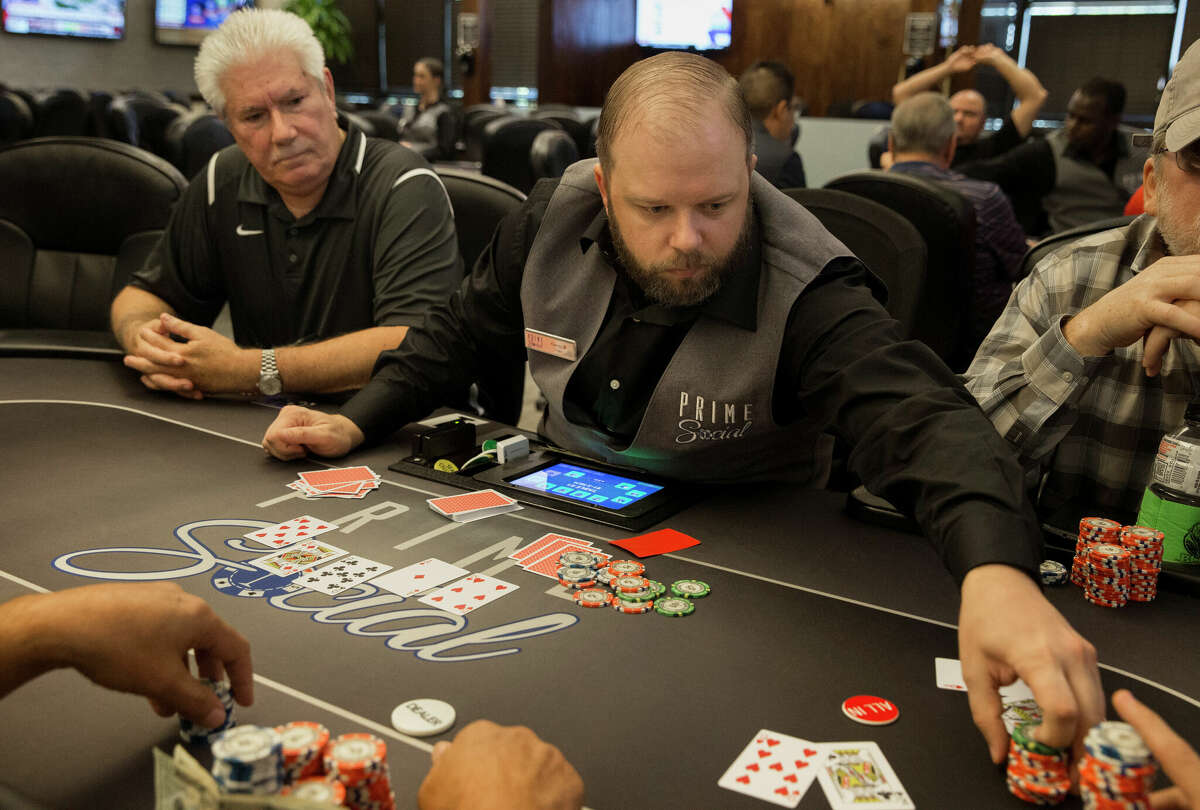Poker club Prime Social Poker Room re-opens on Thursday, Sept. 5, 2019, in Houston. Prosecutors discovered multiple conflicts of interest in the collapsed Harris County criminal cases against Prime Social and another Houston private poker club.