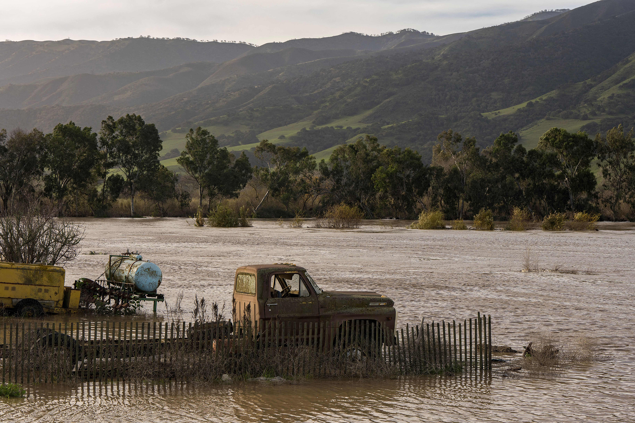 Rain showers bring flooding, road closures across Bay Area