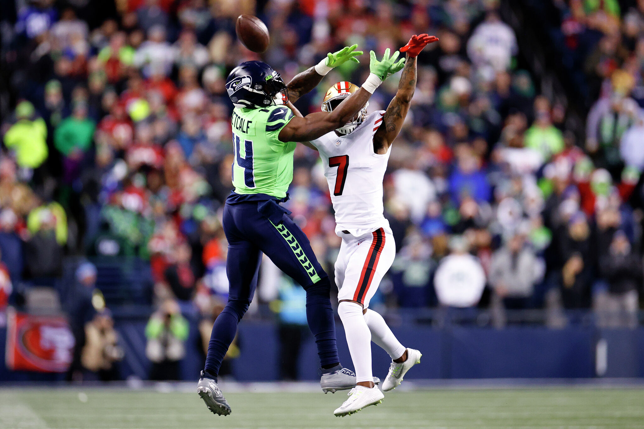 Charvarius Ward vs. chatty DK Metcalf, Seahawks: Let play do the talking –  NBC Sports Bay Area & California