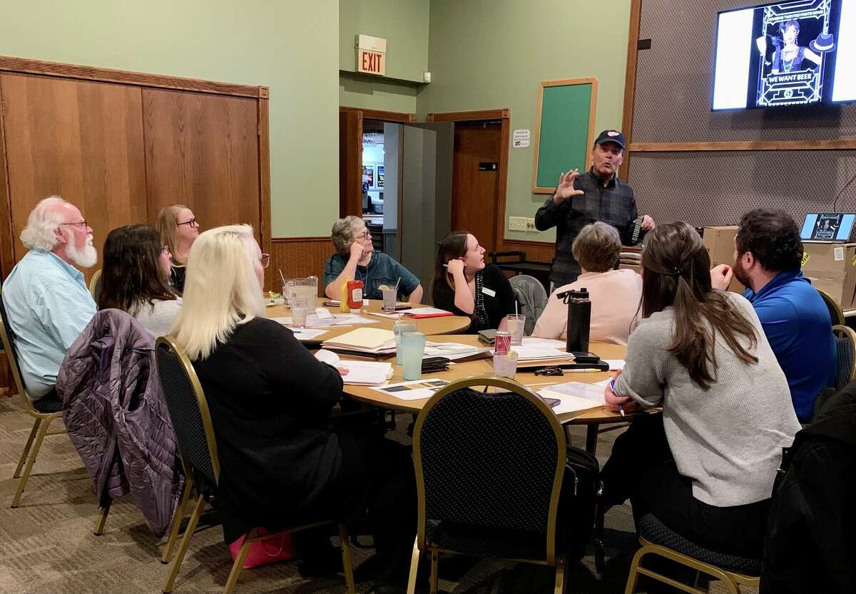The Bad Axe Chamber of Commerce recently held a meeting to strategize for its 2023 membership drive.