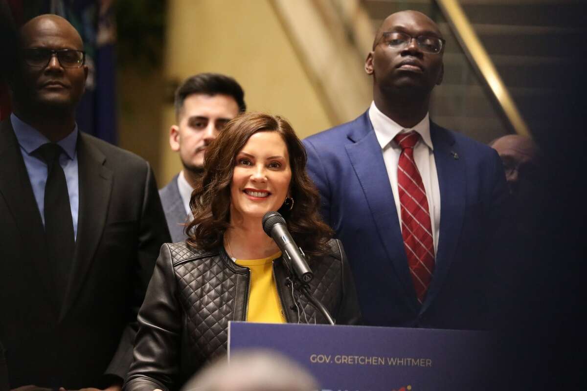 Today, Governor Gretchen Whitmer joined members of the Michigan Legislature to announce the introduction of bills to roll back the retirement tax and increase the Working Families Tax Credit. 
