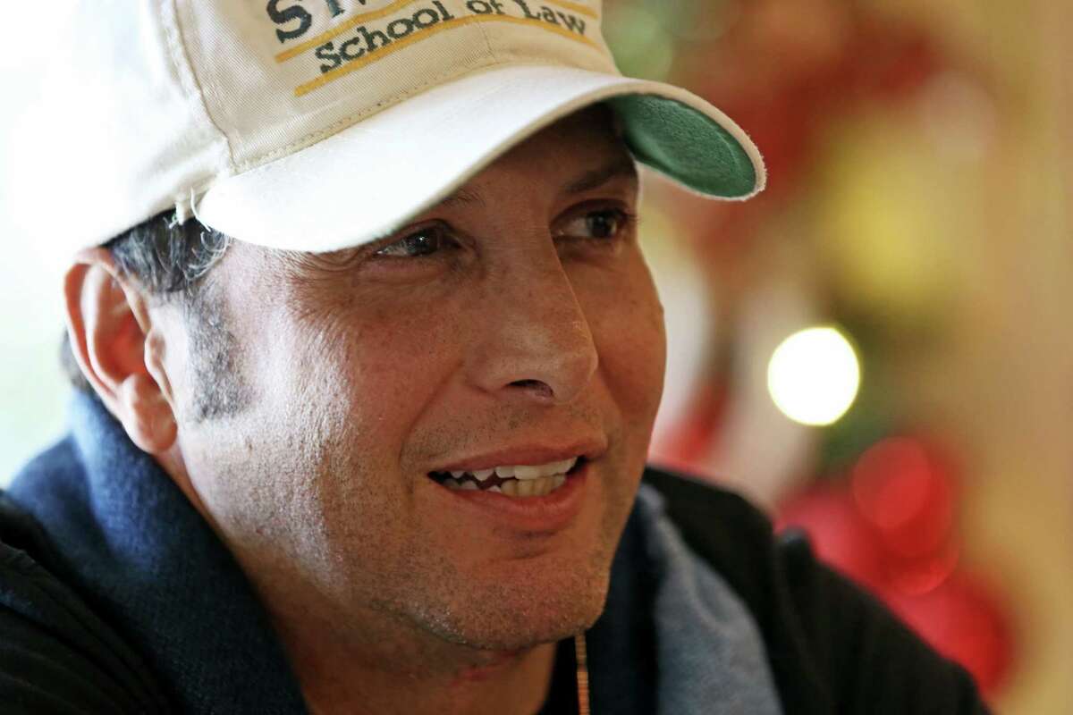 Former Texas State Rep. Poncho Nevárez at his home in Eagle Pass, Texas, Tuesday, Dec. 20, 2022. Nevárez hit a staggering new low when in 2019 he accidentally dropped an envelope full of cocaine baggies while at the Austin airport, the undeniable physical proof of an addiction problem that had been festering for months. Three years later, he's managed to take back control of his life. He's clean, he's back to practicing law, and he's even embarked on a music career that's been a healthy outlet for expressing his feelings about his journey to recovery.