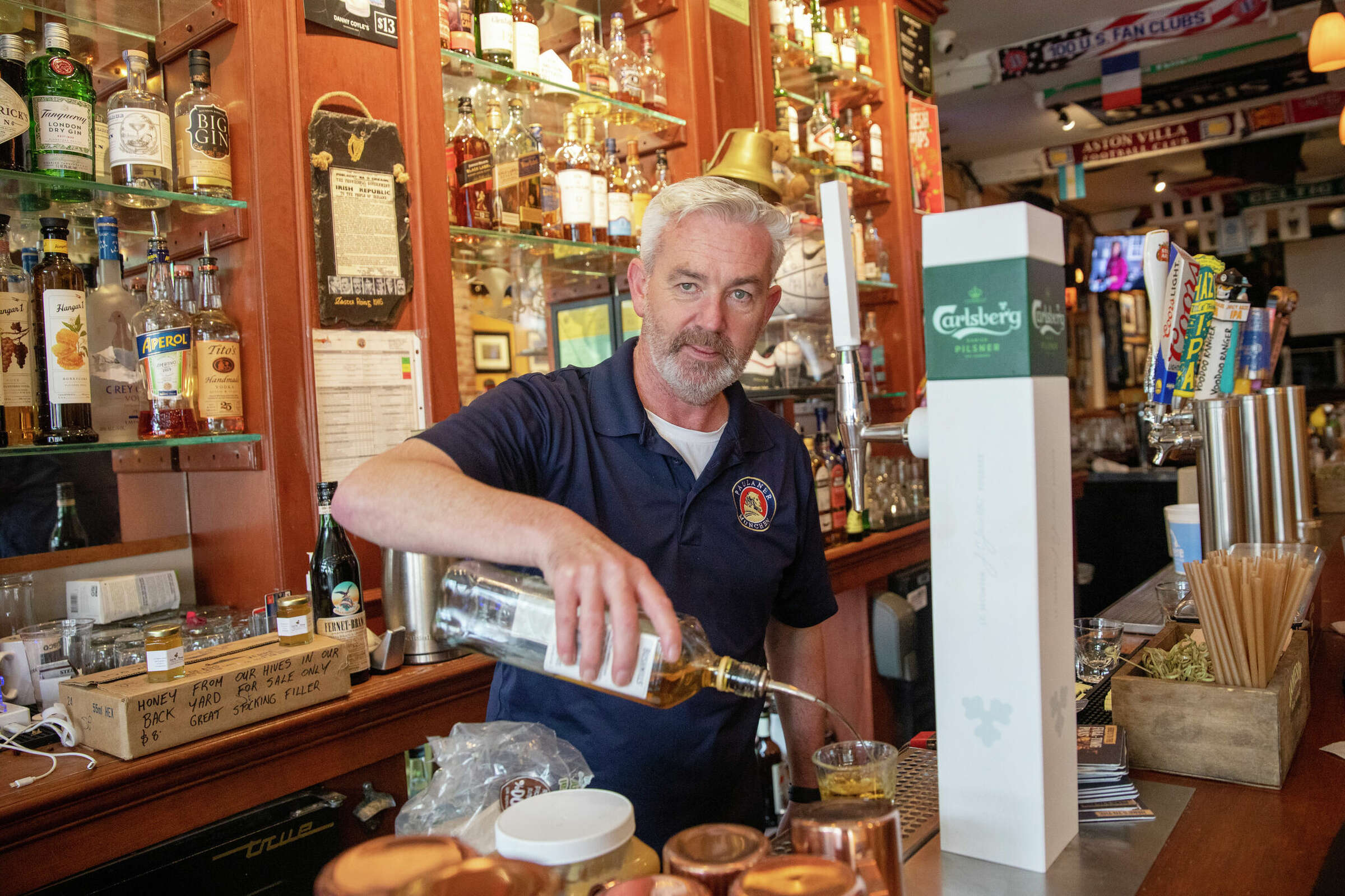 Danny Coyle's in SF is a Seahawks bar in enemy territory