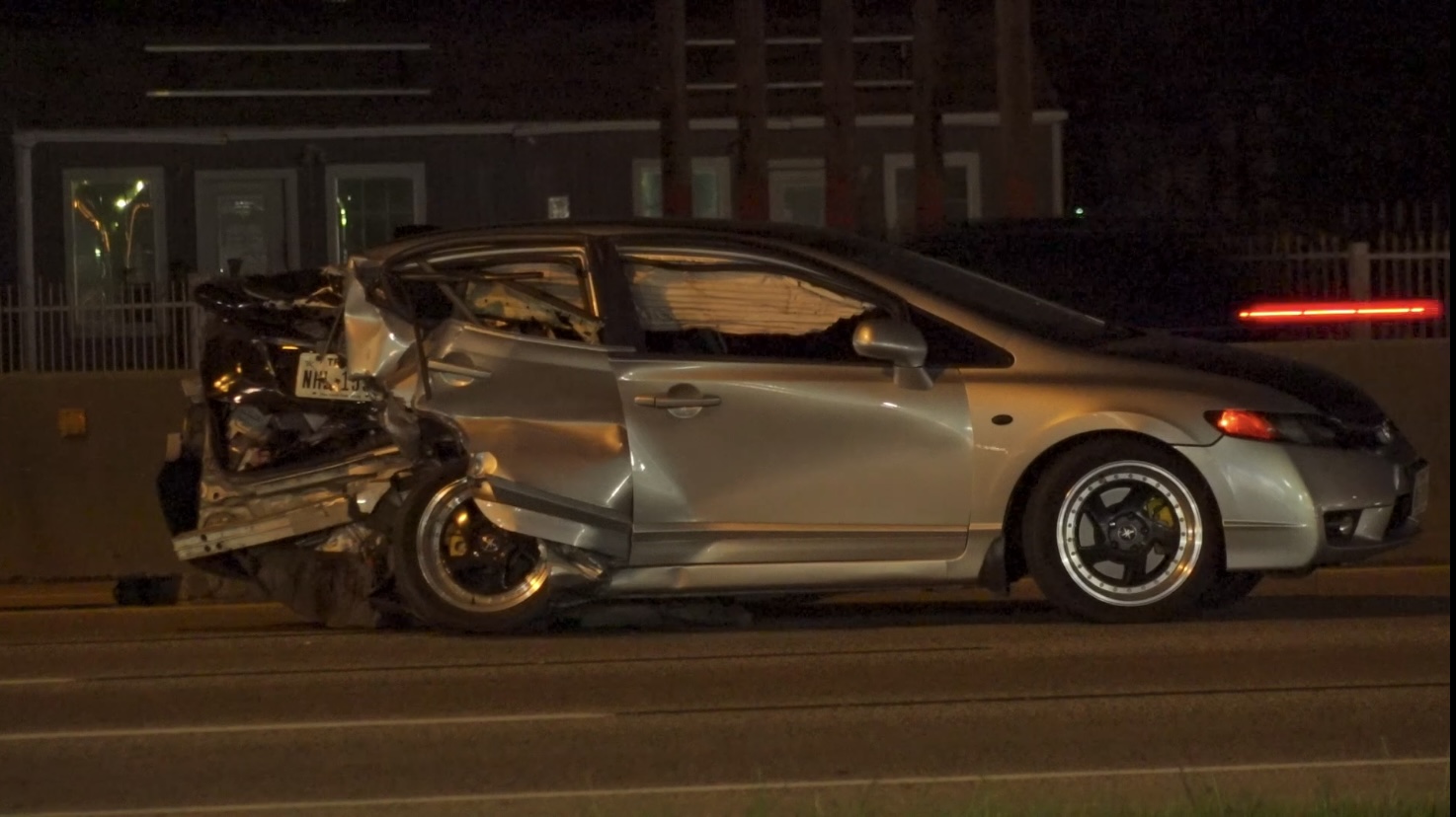 Houston Police Officer Crashes Cruiser Into Sleeping, Possibly Drunk Driver