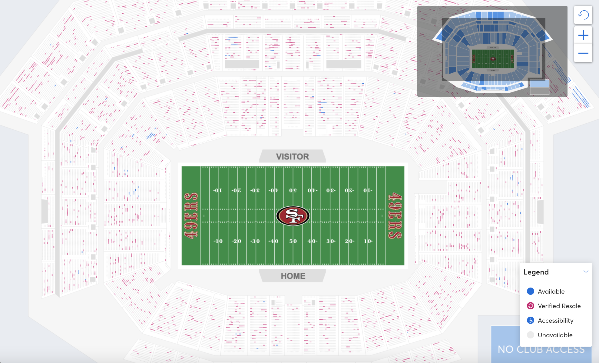 Lowest, highest ticket prices to watch 49ers for Sunday's NFC Championship  Game at Levi's Stadium in Santa Clara - ABC7 San Francisco