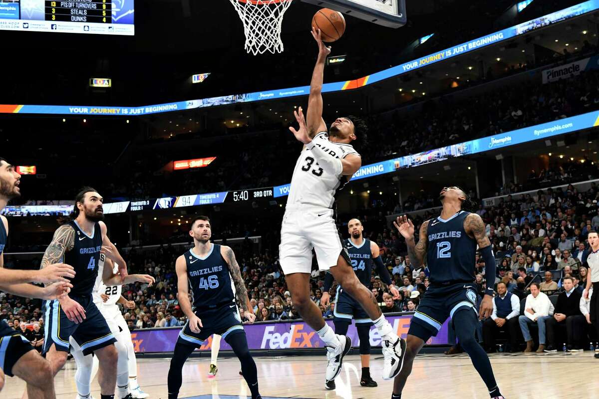 The Spurs’ Tre Jones Making It A Point To Score