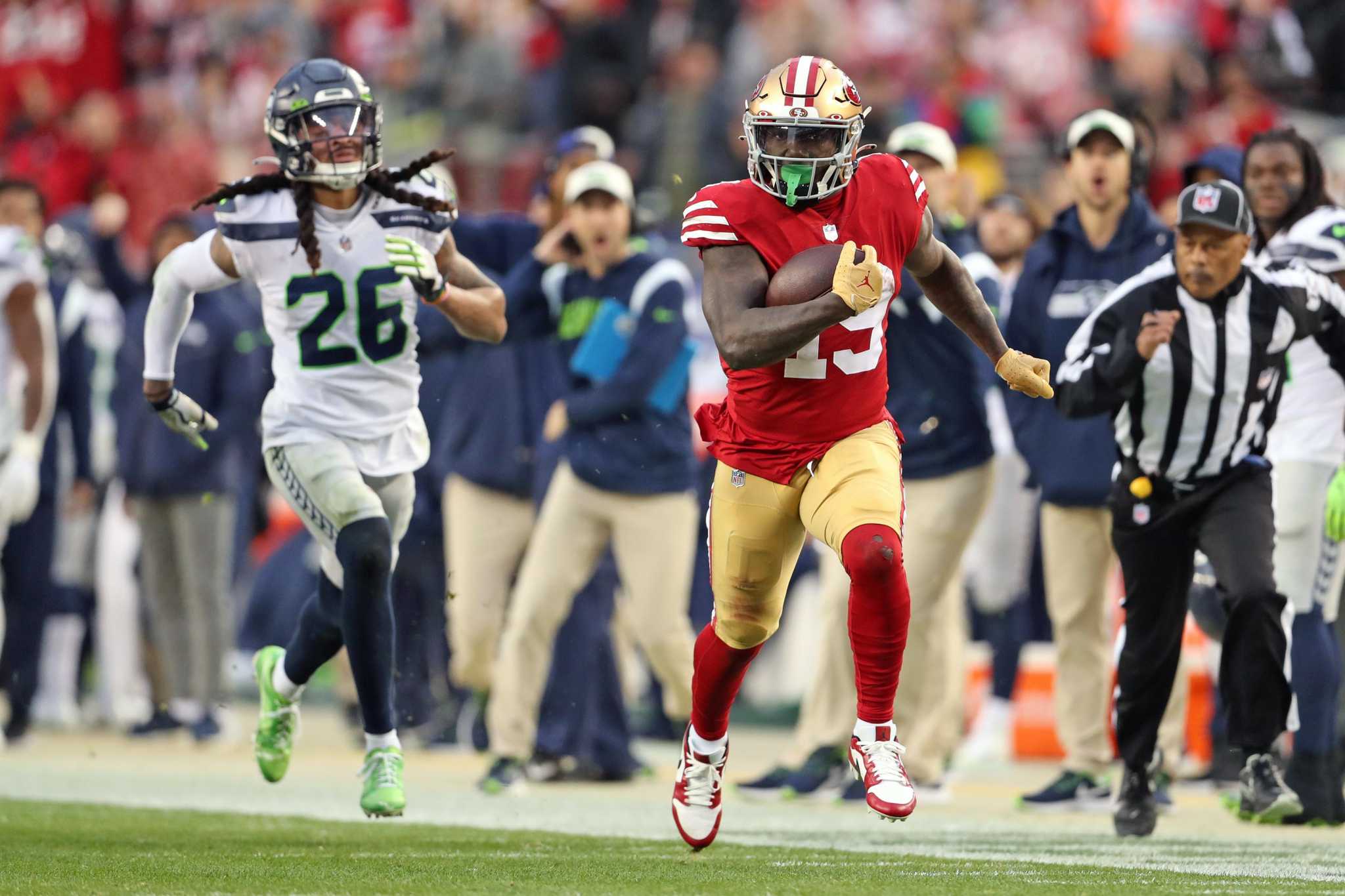 Photos: 49ers win Wild Card playoff over the Seahawks at Levi's