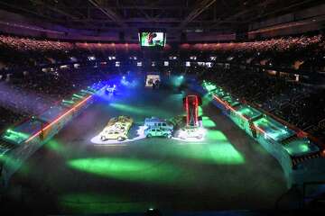 Hot Wheels Monster Trucks Lights Up MVP Arena