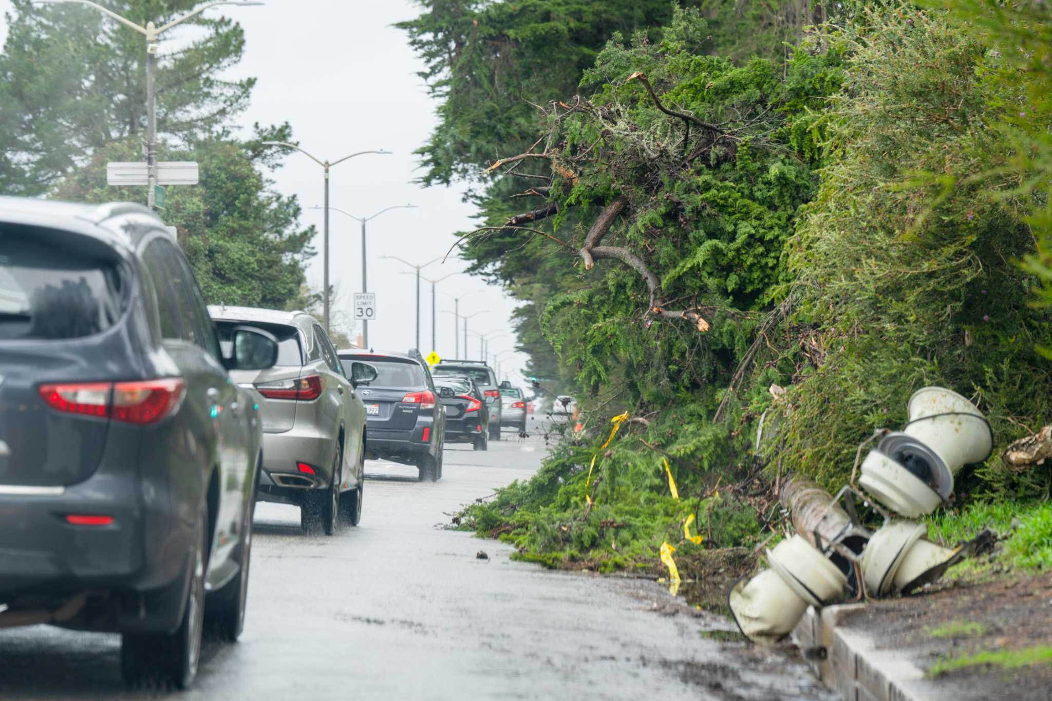 White House declares ‘major disaster’ in California; hazardous roads