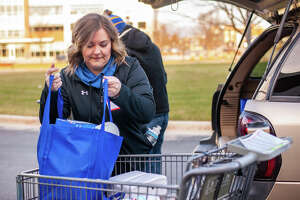 PHOTOS: Midland volunteers distribute food on Martin Luther King Jr. Day