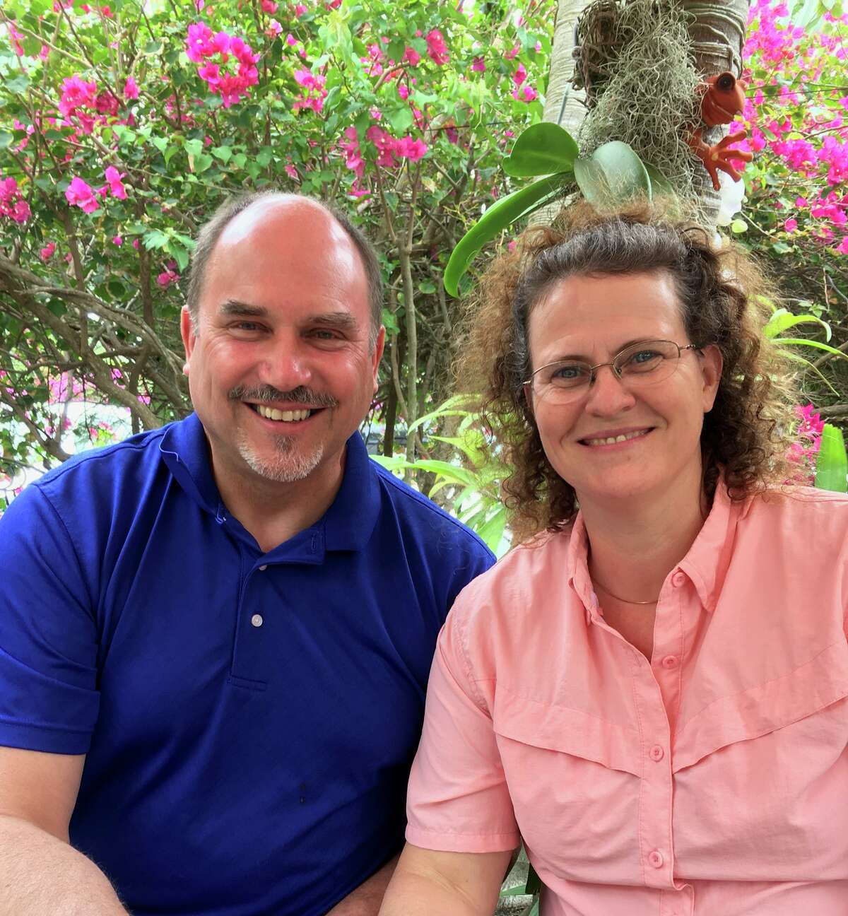 A benefit Lunch is being held at the Bad Axe Free Methodist Church,  for Coleen Sutton, pictured here with her husband Jerry, who was diagnosed with colon cancer in November.